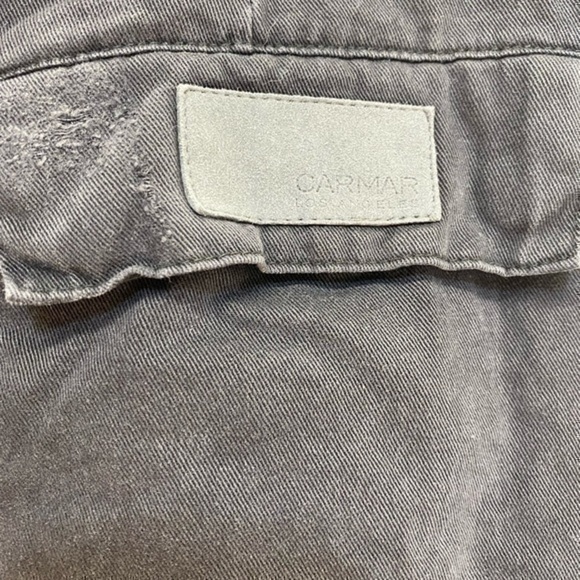 CARMAR OD CARGO SKIRT WITH STONEWASH AND GRINDING MINI skirt - Picture 7 of 9